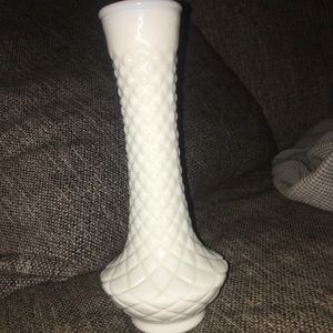 Vintage Milk Glass Vase